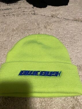 Billie Eilish Neon Green Beanie Hat - Brand New, never worn.